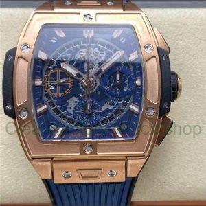 BBF Factory Hublot Spirit of Big Bang 642.OX.7180.RX 42mm Rose Gold Ceramic Rose Gold Blue Rubber Strap Skeletonized Blue Dial 8 81ebec04 1eb9 468c 9ada 80b09361f14c Clean Factory Watch
