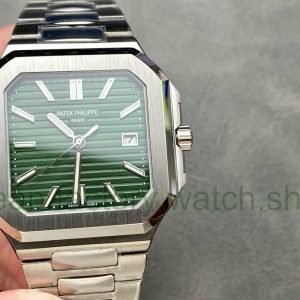 TW Factory Patek Philippe Cubitus 5821/1A 45mm Full Steel Green Dial 18 9ff244c9 8a58 460a a947 caaeb1aec422 Clean Factory Watch