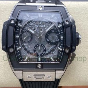 BBF Factory Hublot Spirit of Big Bang 642.NM.0170.RX 42mm Black Ceramic Titanium Black Rubber Strap Skeletonized Black Dial 20 bcfc8c52 f5cd 42cc b85d 3b57a547b3a0 Clean Factory Watch
