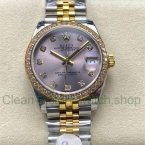 8+ Factory Rolex Counterweight Datejust 278383RBR 31mm Diamond Yellow Gold Bezel Half Yellow Gold Diamond Pink Dial Jubilee 4 ccdabb60 37f6 4c39 b475 ad0bc6741cee Clean Factory Watch