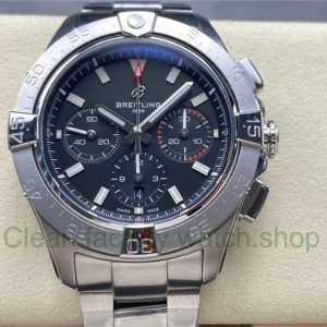 BLS Factory Breitling Avenger B01 Chronograph AB0147101B1A1 44mm Full Steel Black Dial 6 d53f5c55 8aab 41c2 a874 011c5054c139 Clean Factory Watch