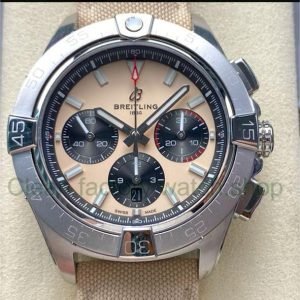 BLS Factory Breitling Avenger B01 Chronograph AB0147101A1X1 44mm Steel Calf Skin Strap Champagne Dial 4 d70c1b8a c004 402a a3f3 88c277f2a99a Clean Factory Watch