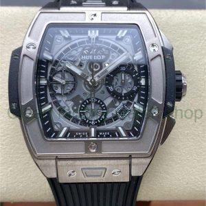 BBF Factory Hublot Spirit of Big Bang 642.NX.0170.RX 42mm Titanium Ceramic Titanium Black Rubber Strap Skeletonized Black Dial 18 fd355481 34ac 43e6 b944 8b6d024767a9 Clean Factory Watch