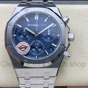 APS Factory Audemars Piguet Royal Oak Chronograph 26240ST.OO.1320ST.05 41mm Full Steel Blue Dial