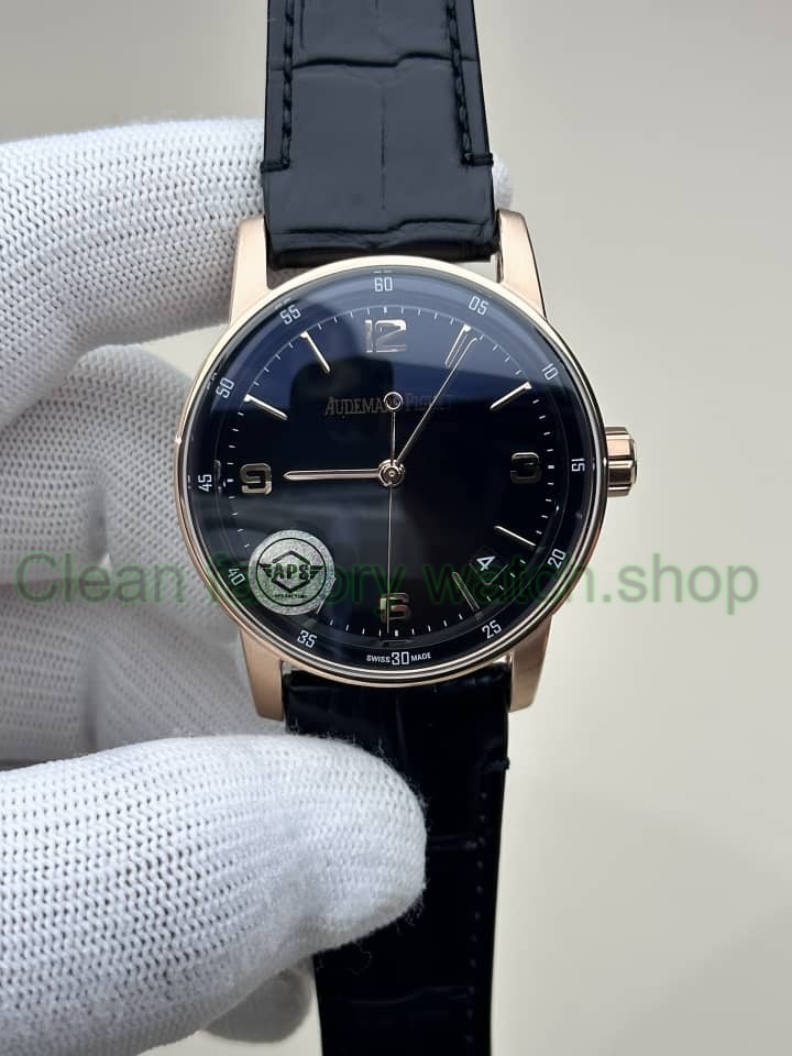 APS Factory Audemars Piguet Code 11.59 15210OR.OO.A028CR.01 Rose Gold Leather Strap Arabic Numerals Blue Dial 1 0bd11026 b7fb 4de6 9f29 64bd85eb0b9a Clean Factory Watch
