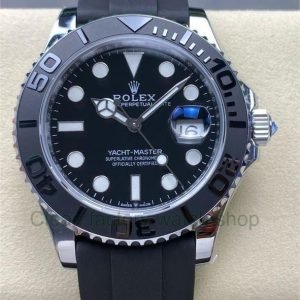 S+ Factory Rolex Yacht-Master 226659 42mm White Gold Rubber Strap Black Dial 24 3ad1a83c e0b2 4589 84a1 60c4478d1497 Clean Factory Watch