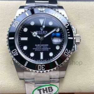 THB Factory Rolex Submariner Date 126610LN 41mm Full 904L Black Dial