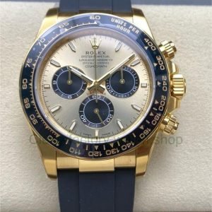 VS Factory Counterweight Rolex Daytona 126518LN-0012 40mm Yellow Gold Rubber Strap Black Eye Champagne Dial 20 582ae4e4 ced9 4b33 acfc c6df90ec75fb Clean Factory Watch