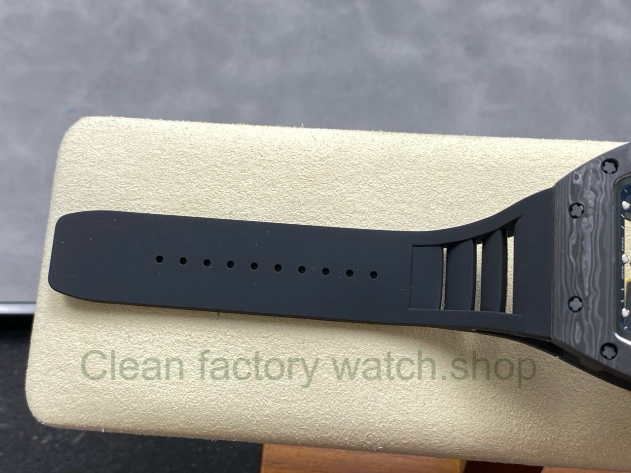 NEW Factory Richard Mille RM055 Abu Dhabi 42.7mm Carbon Fiber Black Rubber Strap Skeletonized Black Dia (10) NEW Factory Richard Mille RM055 Abu Dhabi 42.7mm Carbon Fiber Black Rubber Strap Skeletonized Black Dia (10)