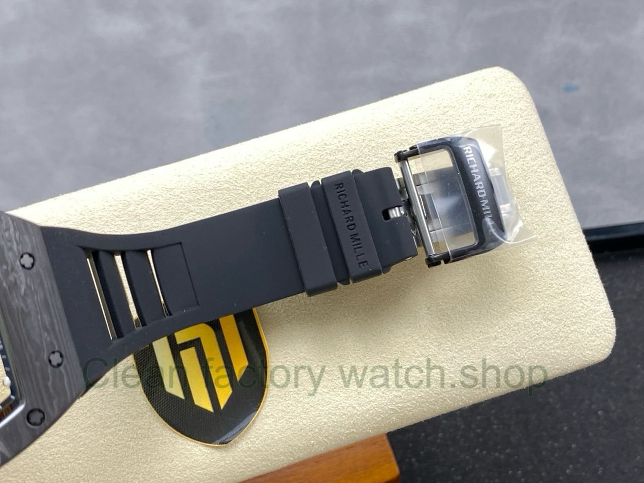 NEW Factory Richard Mille RM055 Abu Dhabi 42.7mm Carbon Fiber Black Rubber Strap Skeletonized Black Dia (3) NEW Factory Richard Mille RM055 Abu Dhabi 42.7mm Carbon Fiber Black Rubber Strap Skeletonized Black Dia (3)