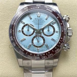VS Factory Counterweight Rolex Daytona 126506-0002 40mm Full Platinum Ice Blue Diamond Baguette Dial 12 e548d5e8 6f9e 4551 ad74 1f2a7a387b2b Clean Factory Watch
