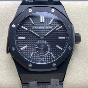 TW Factory Audemars Piguet Royal Oak 26591CE.OO.D002CA.01 42mm Full PVD Black Dial 2 TW Factory Audemars Piguet Royal Oak 26591CE.OO .D002CA.01 42mm Full PVD Black Dial 8 Clean Factory Watch