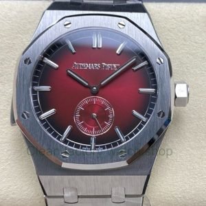 TW Factory Audemars Piguet Royal Oak 26591IP.OO.1252IP.01 42mm Full Steel Gradient Red Dial 10 TW Factory Audemars Piguet Royal Oak 26591IP.OO .1252IP.01 42mm Full Steel Gradient Red Dial 5 Clean Factory Watch