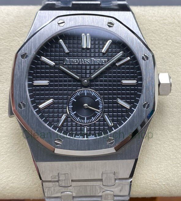 TW Factory Audemars Piguet Royal Oak 26591TI.OO.1252TI 42mm Full Steel Black Dial 1 TW Factory Audemars Piguet Royal Oak 26591TI.OO .1252TI 42mm Full Steel Black Dial 8 Clean Factory Watch