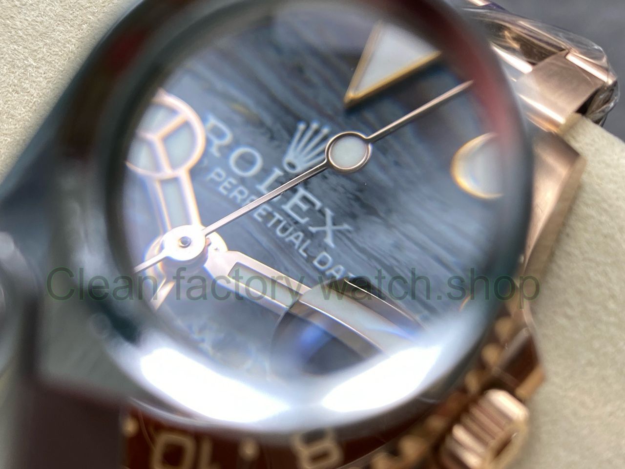 ARF Factory Rolex GMT-Master II 126715CHNR 40mm Full Rose Gold Iron Tiger Eye Stone Dial (1) ARF Factory Rolex GMT-Master II 126715CHNR 40mm Full Rose Gold Iron Tiger Eye Stone Dial (1)