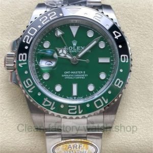 ARF Factory Rolex SPRITE GMT MASTER II 126729VTNR 0001 40mm Full 904L Green Dial 10 Clean Factory Watch
