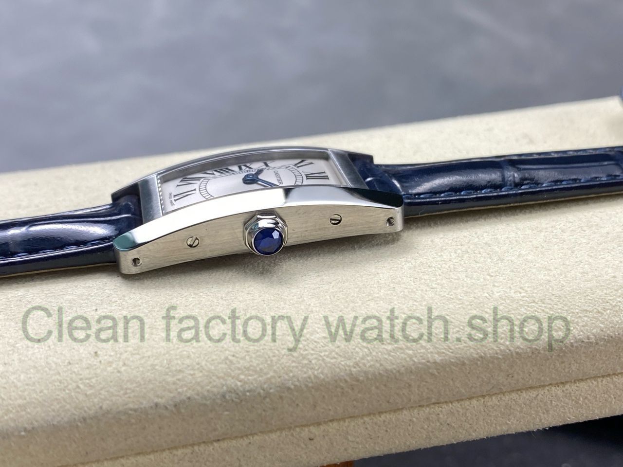 8848 Factory Cartier Tank Américaine 19mm W2601956 Roman Numerals Silver Dial (10) 8848 Factory Cartier Tank Américaine 19mm W2601956 Roman Numerals Silver Dial (10)