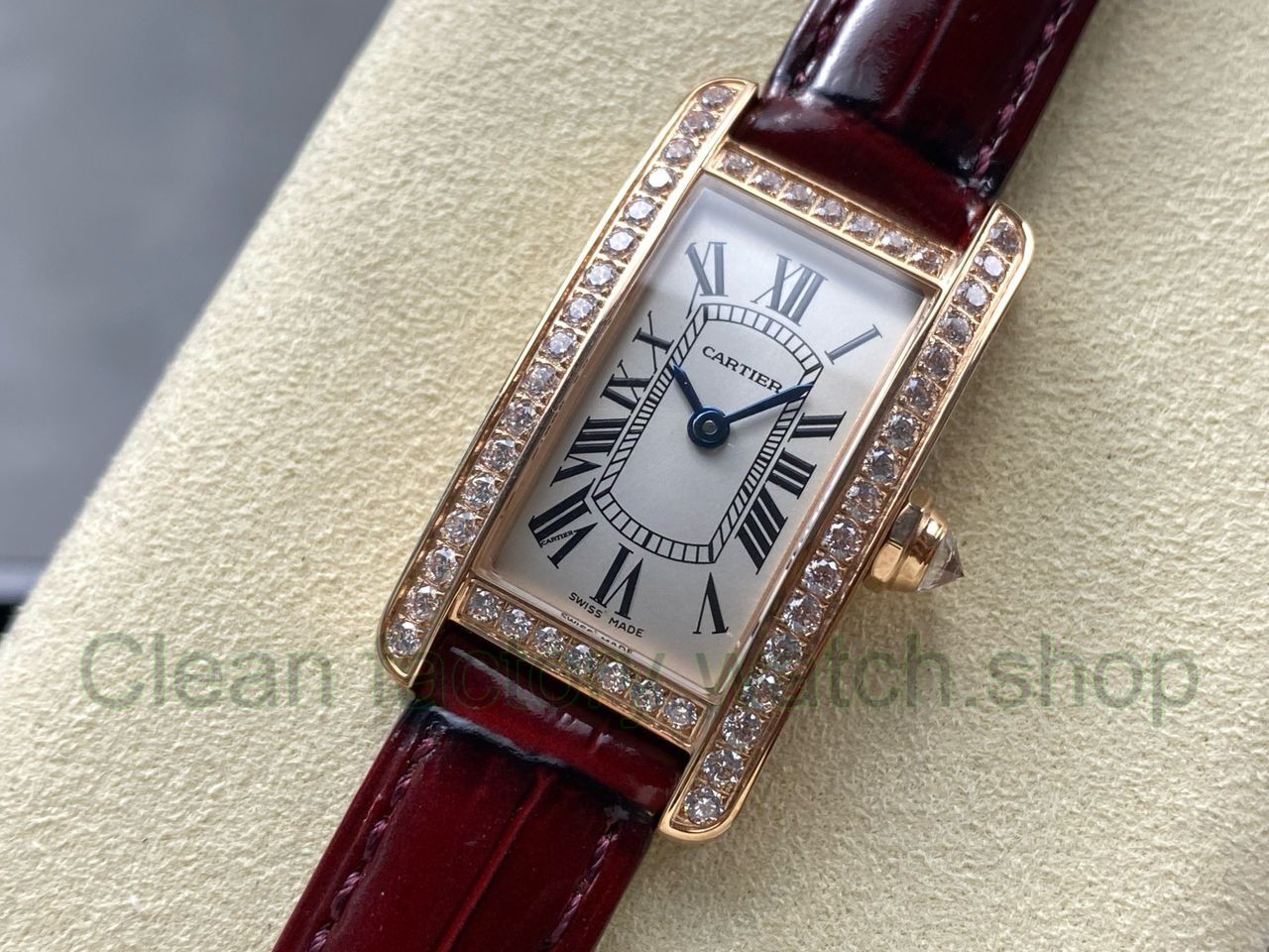 8848 Factory Cartier Tank Américaine WJTA0002 19mm Roman Numerals Silver Dial (18) 8848 Factory Cartier Tank Américaine WJTA0002 19mm Roman Numerals Silver Dial (18)