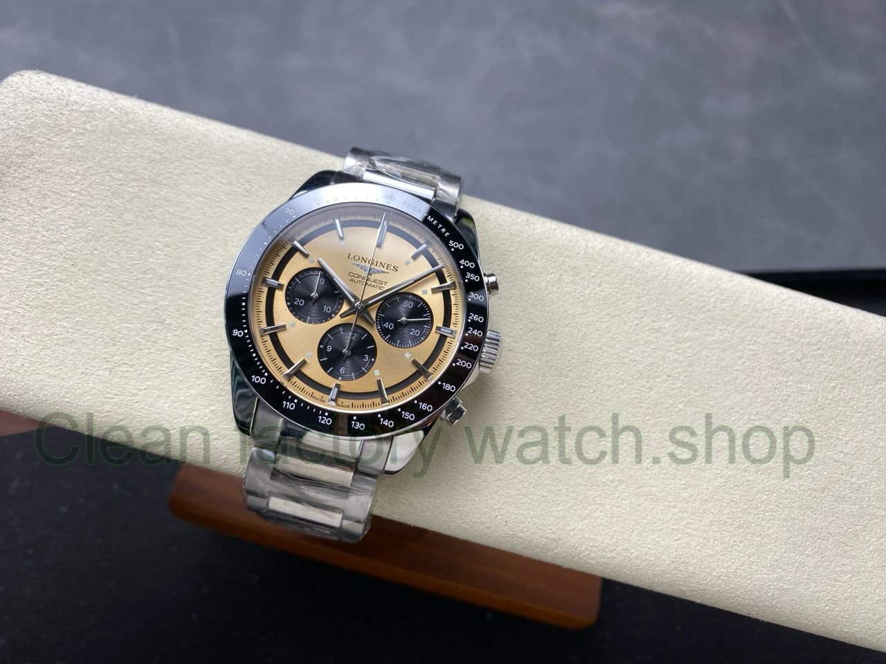 AF Factory Longines Conquest Chronograph L3.835.4.02.6 42mm Full Steel Strap Black Eyes Cha (6) AF Factory Longines Conquest Chronograph L3.835.4.02.6 42mm Full Steel Strap Black Eyes Cha (6)