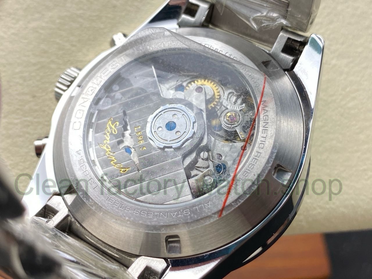 AF Factory Longines Conquest Chronograph L3.835.4.02.6 42mm Full Steel Strap Black Eyes Cha (9) AF Factory Longines Conquest Chronograph L3.835.4.02.6 42mm Full Steel Strap Black Eyes Cha (9)