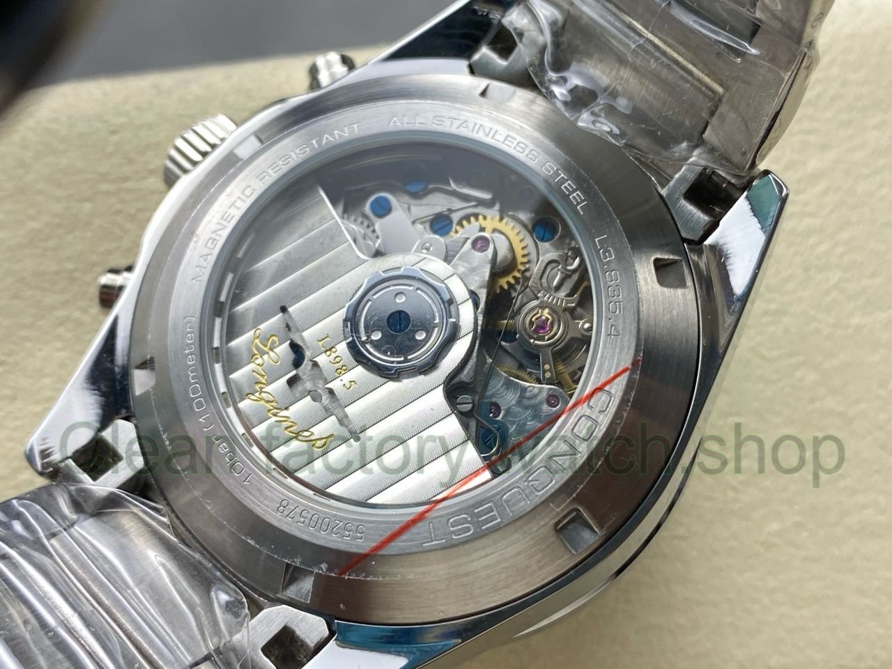 AF Factory Longines Conquest Chronograph L3.835.4.91.2 42mm Full Steel Strap White Eyes Blue Dia (6) AF Factory Longines Conquest Chronograph L3.835.4.91.2 42mm Full Steel Strap White Eyes Blue Dia (6)