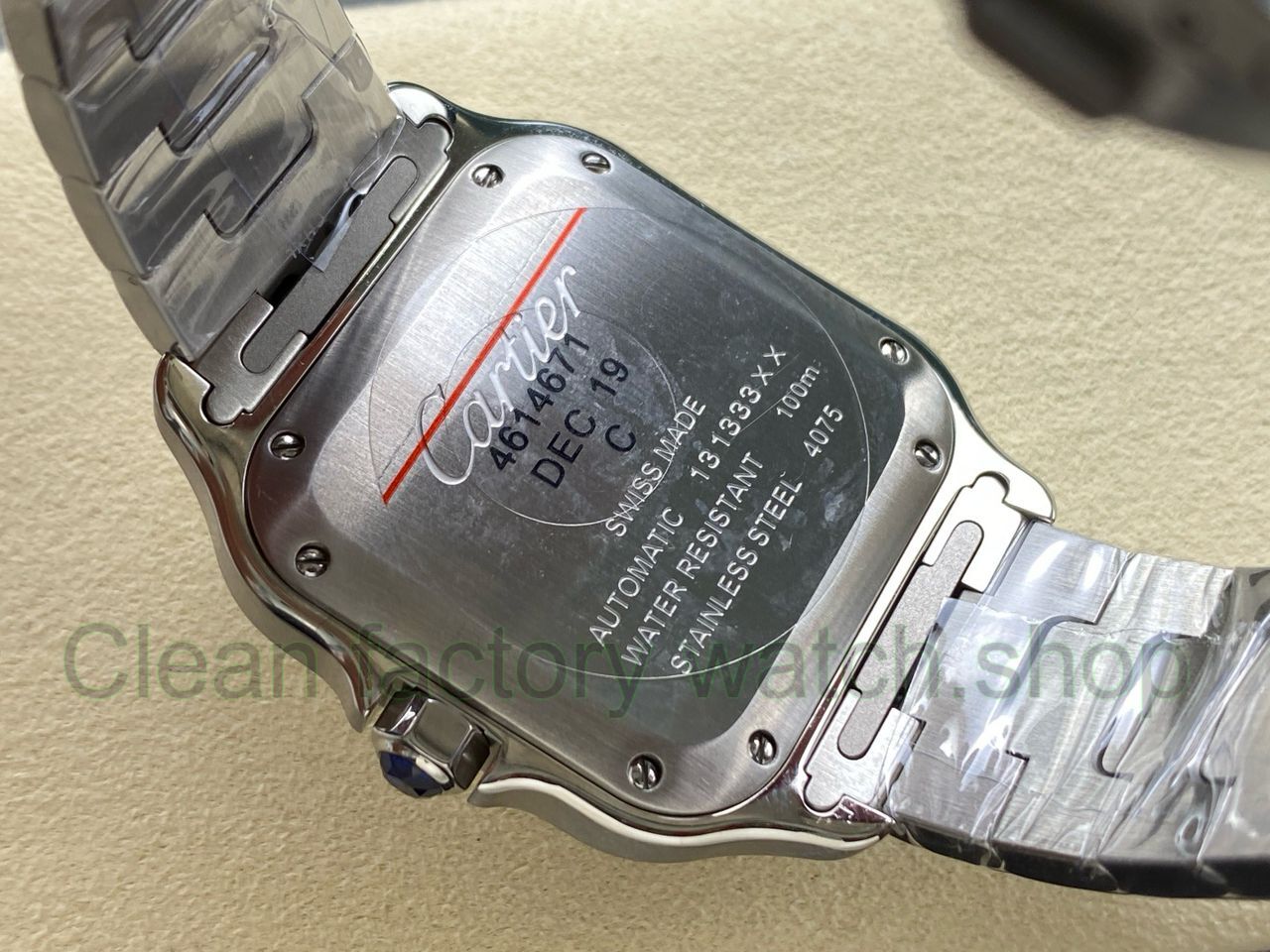 J12 Factory Cartier Santos WSSA0063 39.8mm Roman Numerals Blue Dial (20) J12 Factory Cartier Santos WSSA0063 39.8mm Roman Numerals Blue Dial (20)