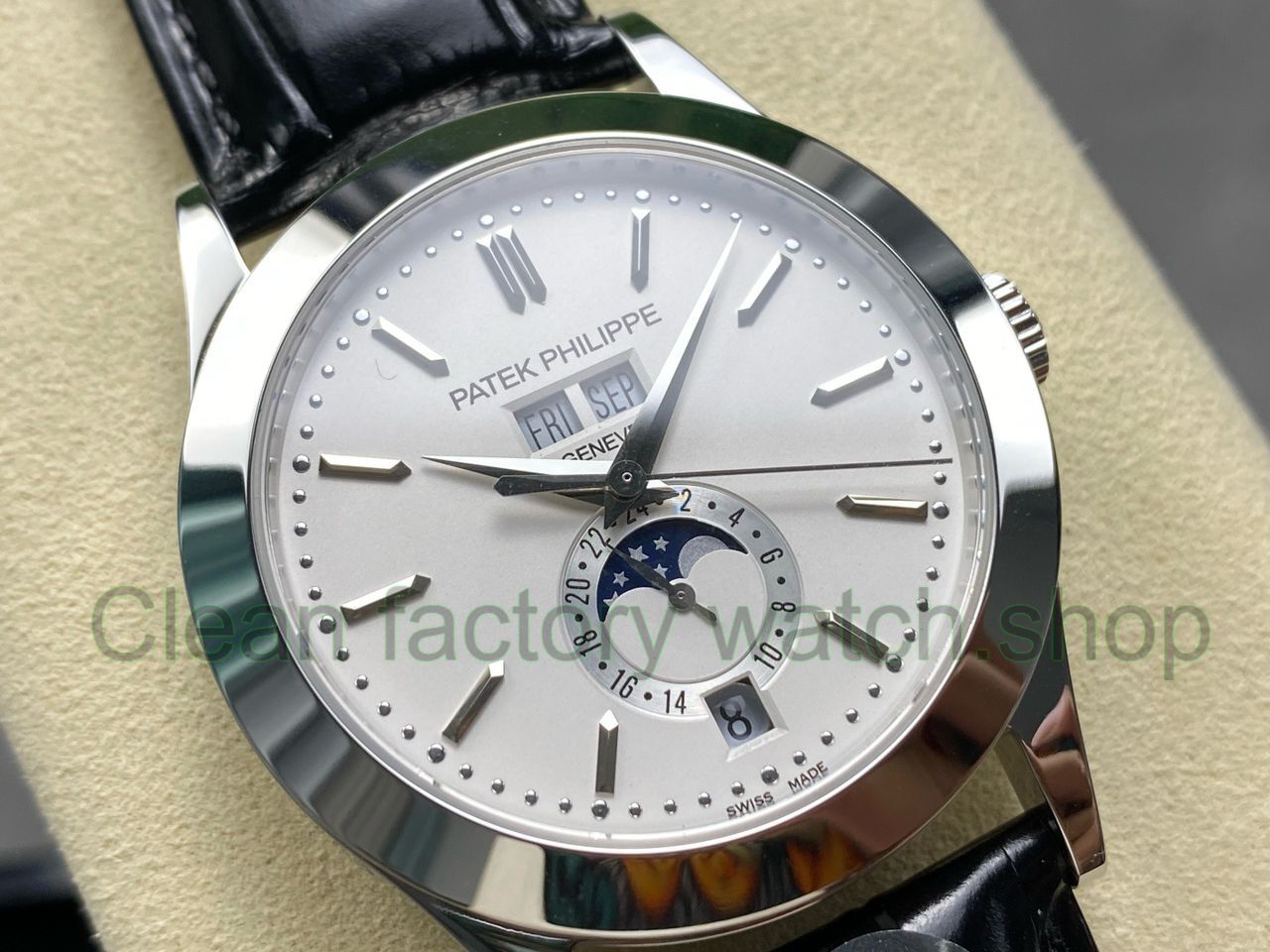 PP+ Factory Patek Philippe Annual Calendar 5396G-011 White Gold Silver Dial (2) PP+ Factory Patek Philippe Annual Calendar 5396G-011 White Gold Silver Dial (2)