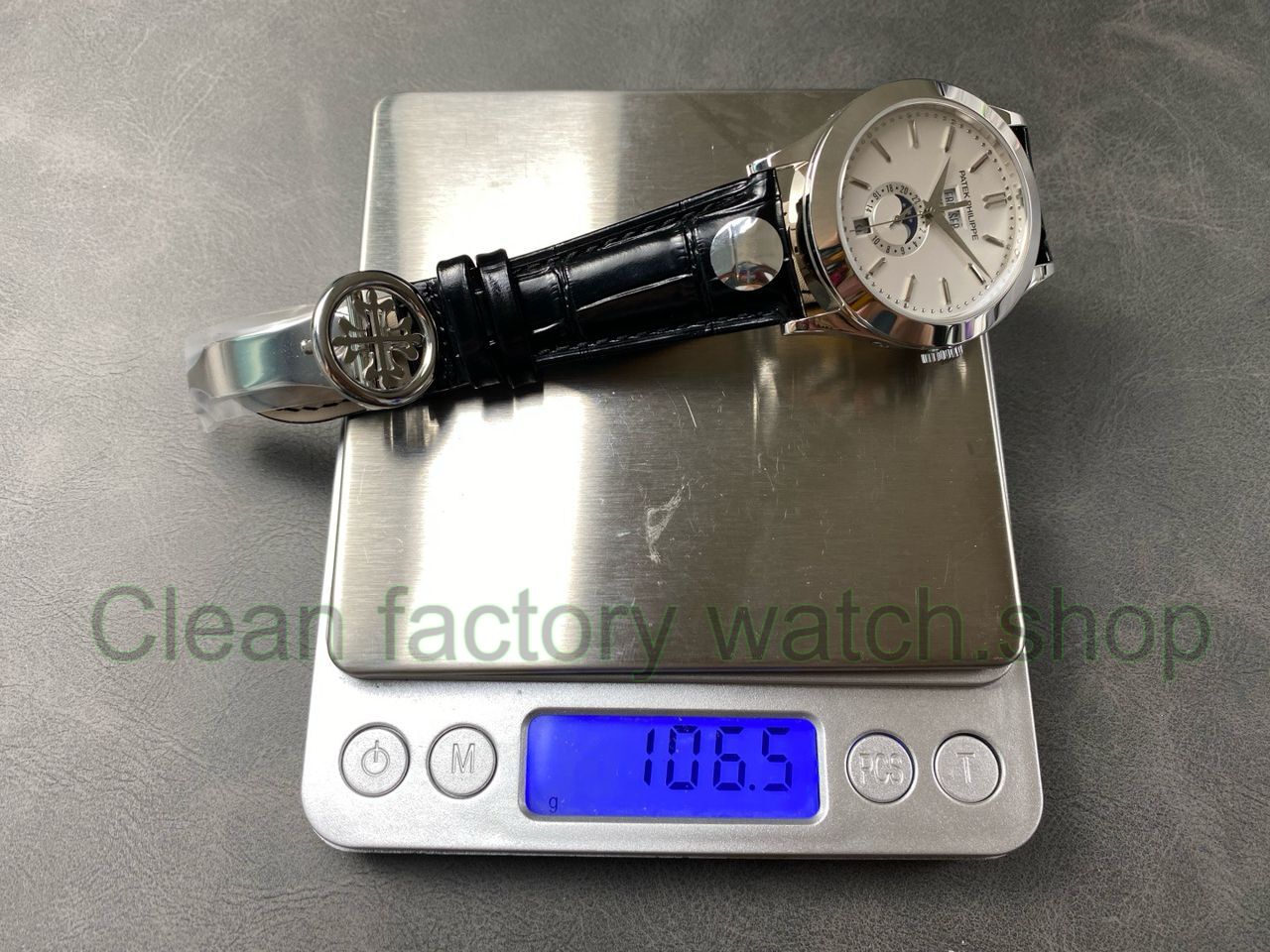 PP+ Factory Patek Philippe Annual Calendar 5396G-011 White Gold Silver Dial (9) PP+ Factory Patek Philippe Annual Calendar 5396G-011 White Gold Silver Dial (9)