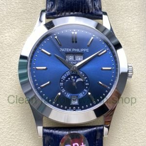 PP Factory Patek Philippe Annual Calendar 5396G White Gold Blue Dial 11 Clean Factory Watch