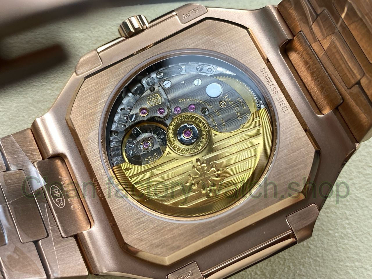 PP+ Factory Patek Philippe Cubitus 5821 45mm Rose Gold White Dial (9) PP+ Factory Patek Philippe Cubitus 5821 45mm Rose Gold White Dial (9)
