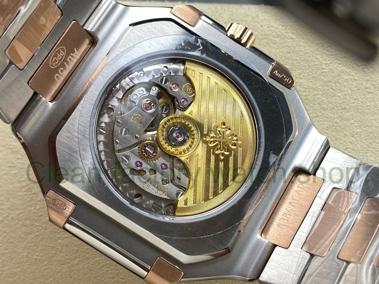 PP+ Factory Patek Philippe Cubitus 58211AR-001 45mm Half Rose Gold Blue Dial (9) PP+ Factory Patek Philippe Cubitus 58211AR-001 45mm Half Rose Gold Blue Dial (9)