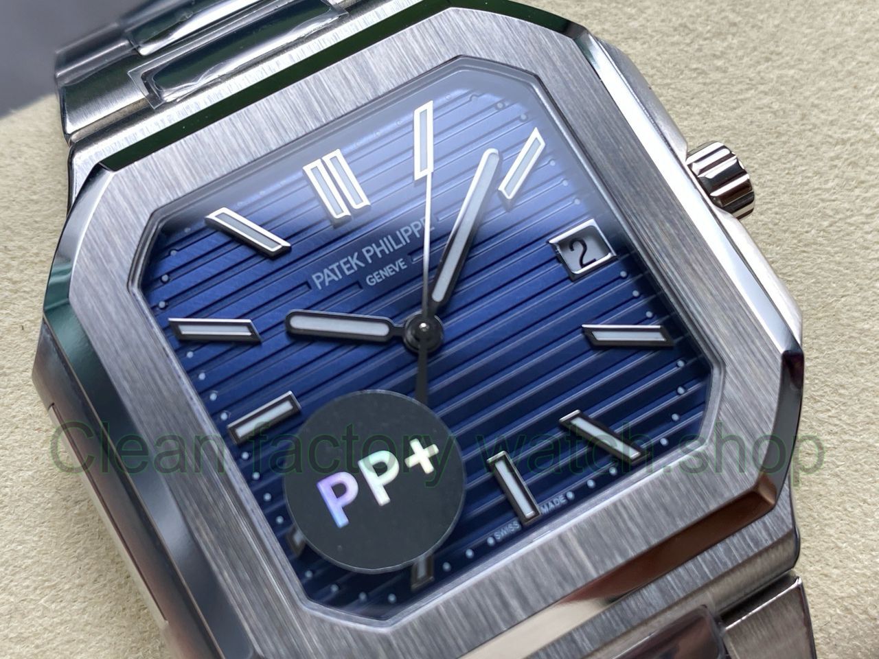 PP+ Factory Patek Philippe Cubitus 71281G-001 45mm Blue Dial (7) PP+ Factory Patek Philippe Cubitus 71281G-001 45mm Blue Dial (7)