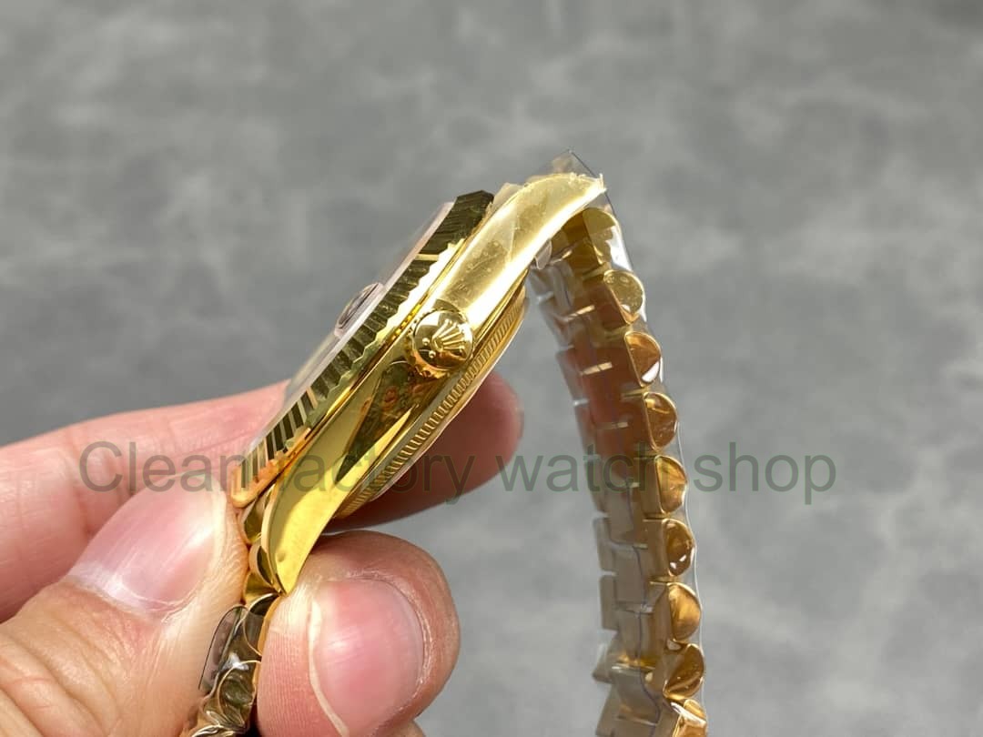 THB Factory Counterweight Rolex Day-Date 228238-0004 40mm Full Rose Gold Diamond Baguette Black Dial (14) THB Factory Counterweight Rolex Day-Date 228238-0004 40mm Full Rose Gold Diamond Baguette Black Dial (14)