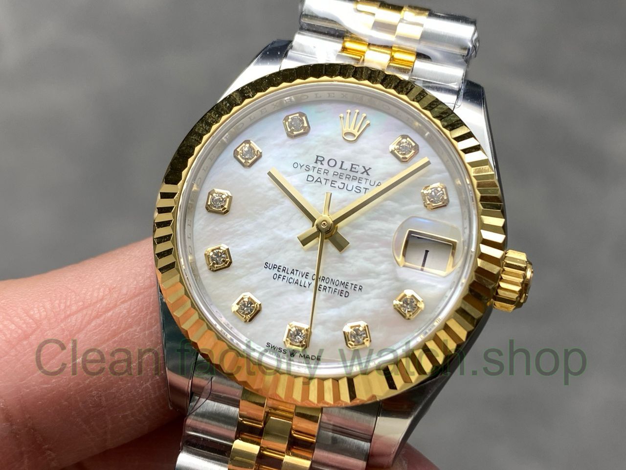 THB Factory Rolex Datejus Jubileet 278273-0028 31mm Yellow Gold Mother of Pearl Dial (3) THB Factory Rolex Datejus Jubileet 278273-0028 31mm Yellow Gold Mother of Pearl Dial (3)