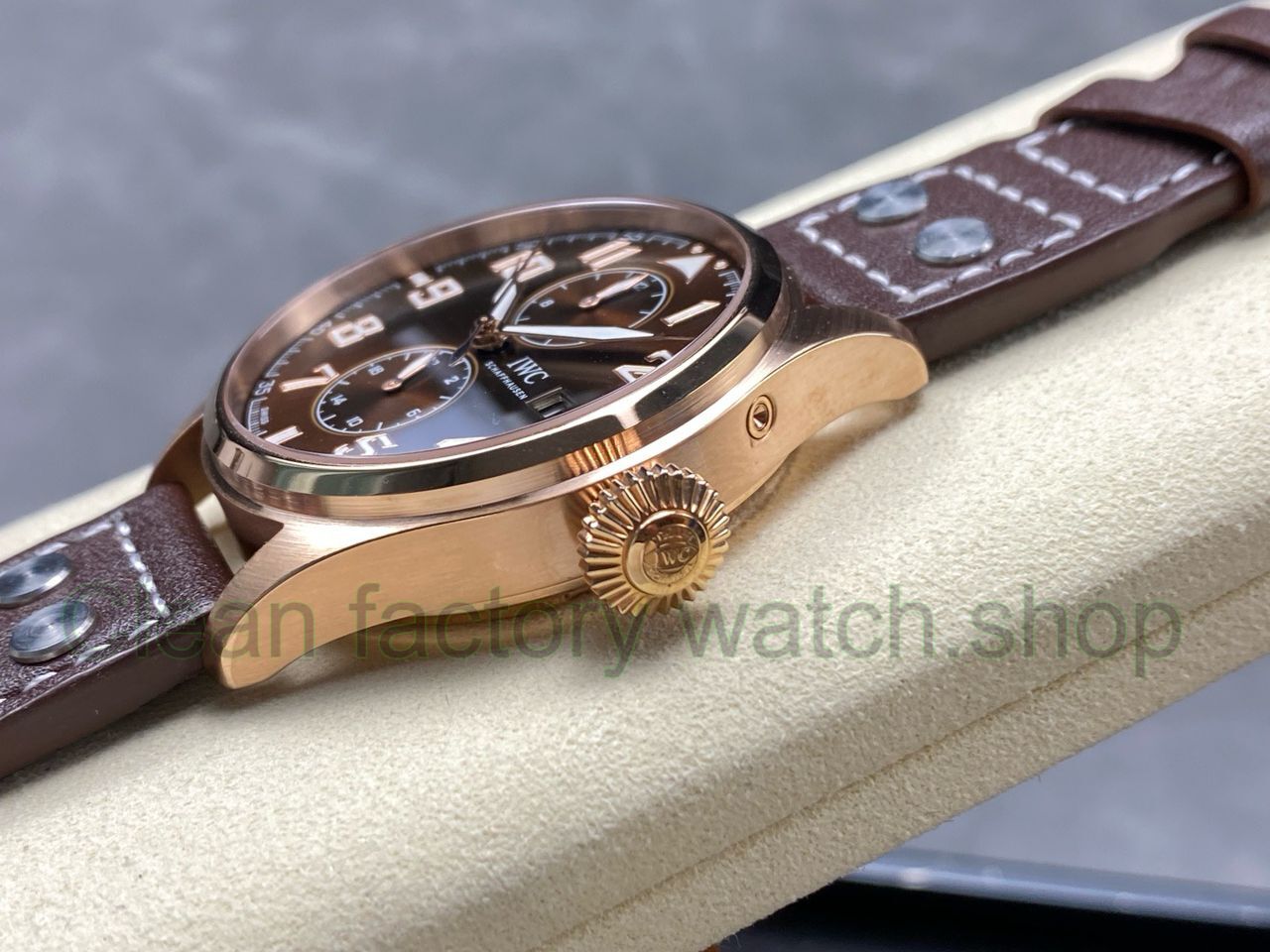 TW Factory IWC Big Pilot IW515204 46mm Arabic Numerals Brown Dial (6) TW Factory IWC Big Pilot IW515204 46mm Arabic Numerals Brown Dial (6)