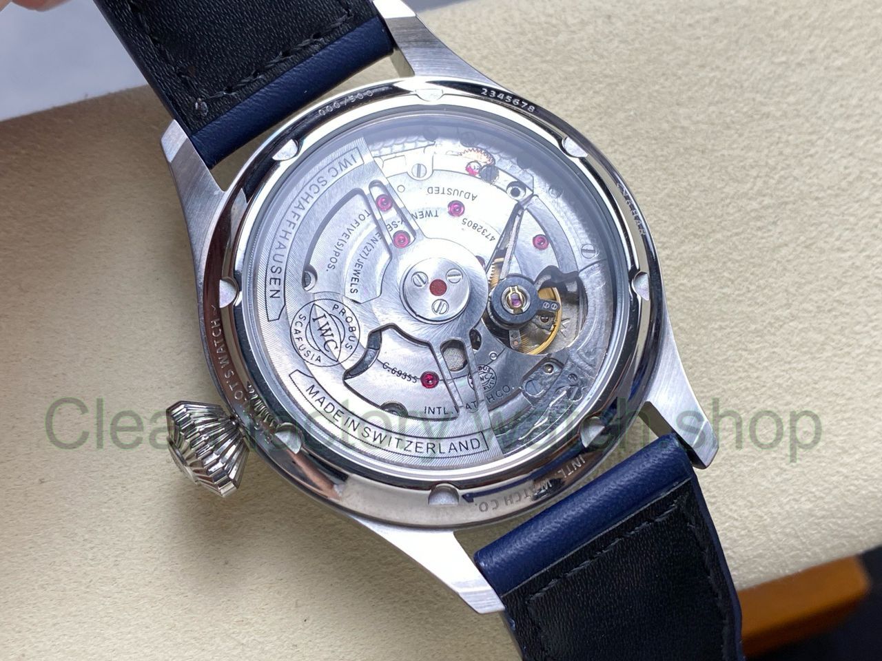 TW Factory IWC Le Petit Prince Monopusher Big Edition IW515202 46mm Arabic Numerals Blue Dial (10) TW Factory IWC Le Petit Prince Monopusher Big Edition IW515202 46mm Arabic Numerals Blue Dial (10)