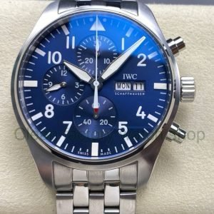 TW Factory IWC Pilot Chronograph IW378004 43mm Arabic Numerals Blue Dial 3 Clean Factory Watch