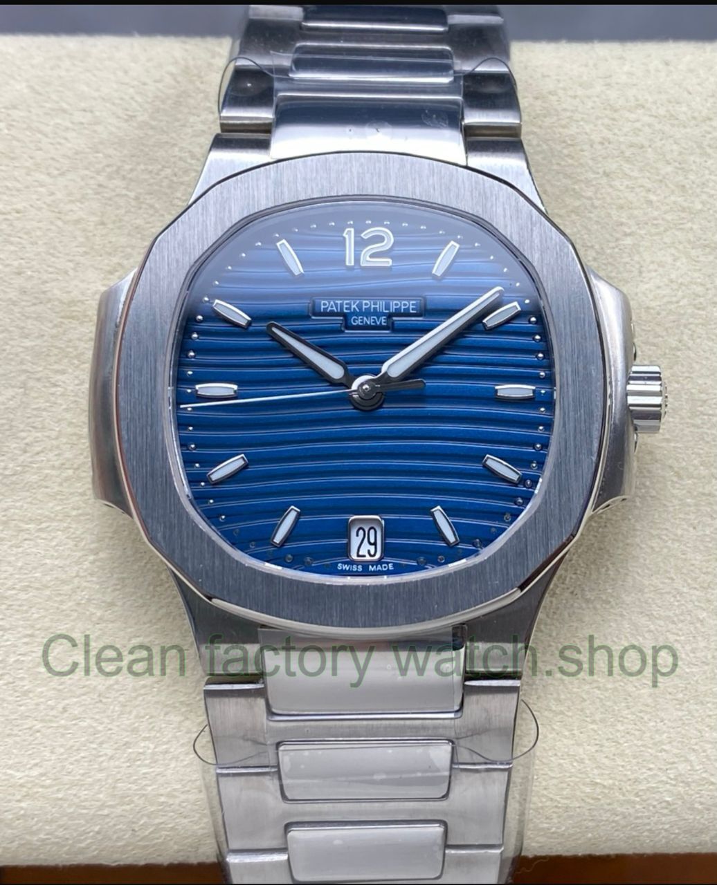 TW Factory Patek Philippe Nautilus 7118 1A 001 Blue Dial 4 Clean Factory Watch