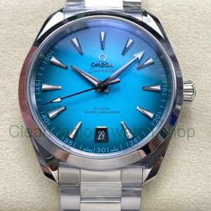 VS Factory Omega Seamaster Aqua Terra 220.10.41.21.03.006 41mm Turquoise Colour Dial 3 Clean Factory Watch