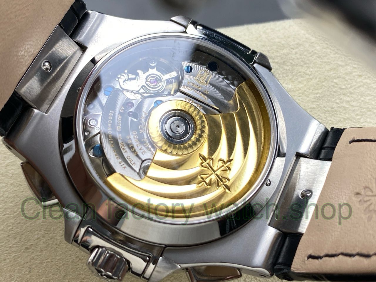 3K Factory Patek Philippe Nautilus 59801A-001 Leather Strap Blue Dial (11) 3K Factory Patek Philippe Nautilus 59801A-001 Leather Strap Blue Dial (11)