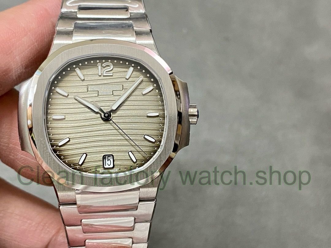 3K Factory Patek Philippe Nautilus 71181A 011 Grey Dial 3 Clean Factory Watch