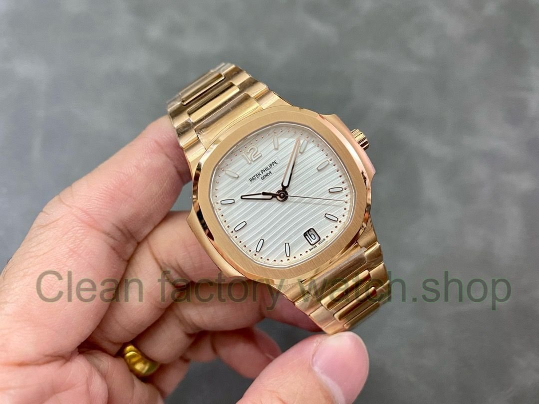 3K Factory Patek Philippe Nautilus 71181R-001 Rose Gold Silver Dial (1) 3K Factory Patek Philippe Nautilus 71181R-001 Rose Gold Silver Dial (1)