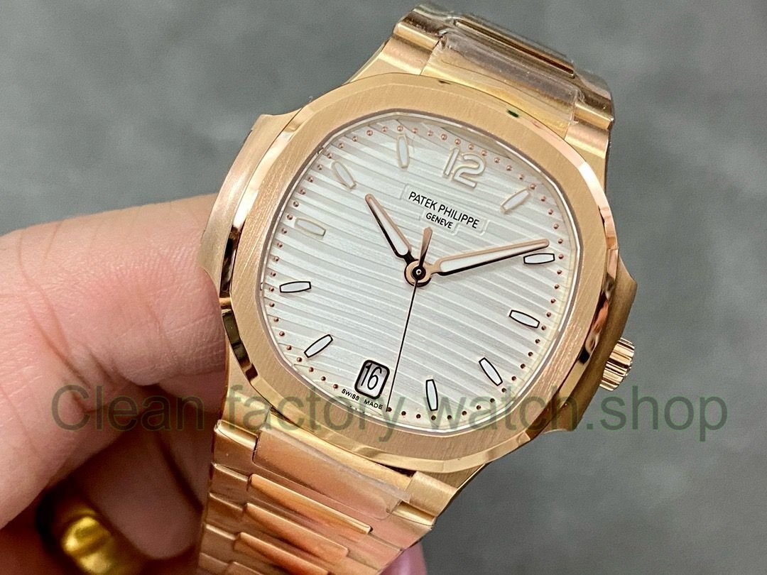 3K Factory Patek Philippe Nautilus 71181R-001 Rose Gold Silver Dial (12) 3K Factory Patek Philippe Nautilus 71181R-001 Rose Gold Silver Dial (12)