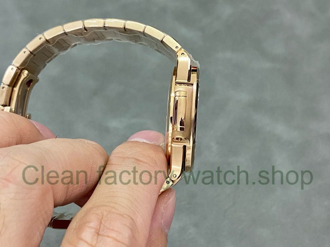 3K Factory Patek Philippe Nautilus 71181R-001 Rose Gold Silver Dial (16) 3K Factory Patek Philippe Nautilus 71181R-001 Rose Gold Silver Dial (16)