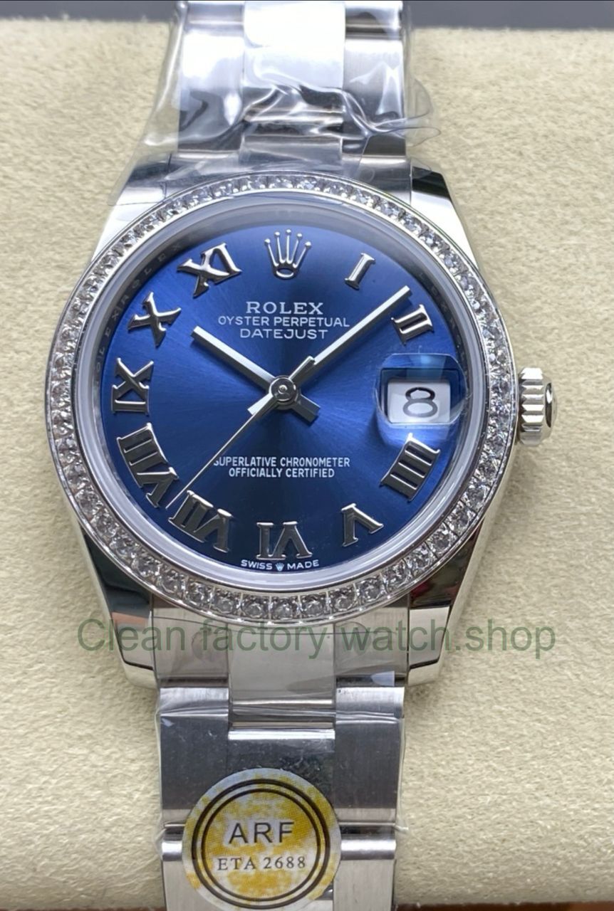 ARF Factory Counterweight Rolex Datejust 278384RBR-0038 31mm Diamond ...