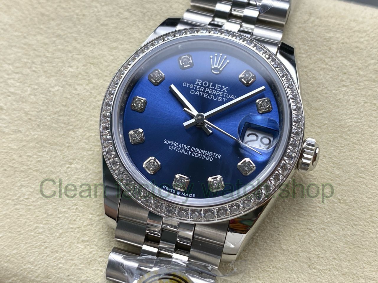 ARF Factory Counterweight Rolex Datejust Jubilee 278384RBR 31mm Diamond Bezel Blue Dial Jubilee (8) ARF Factory Counterweight Rolex Datejust Jubilee 278384RBR 31mm Diamond Bezel Blue Dial Jubilee (8)