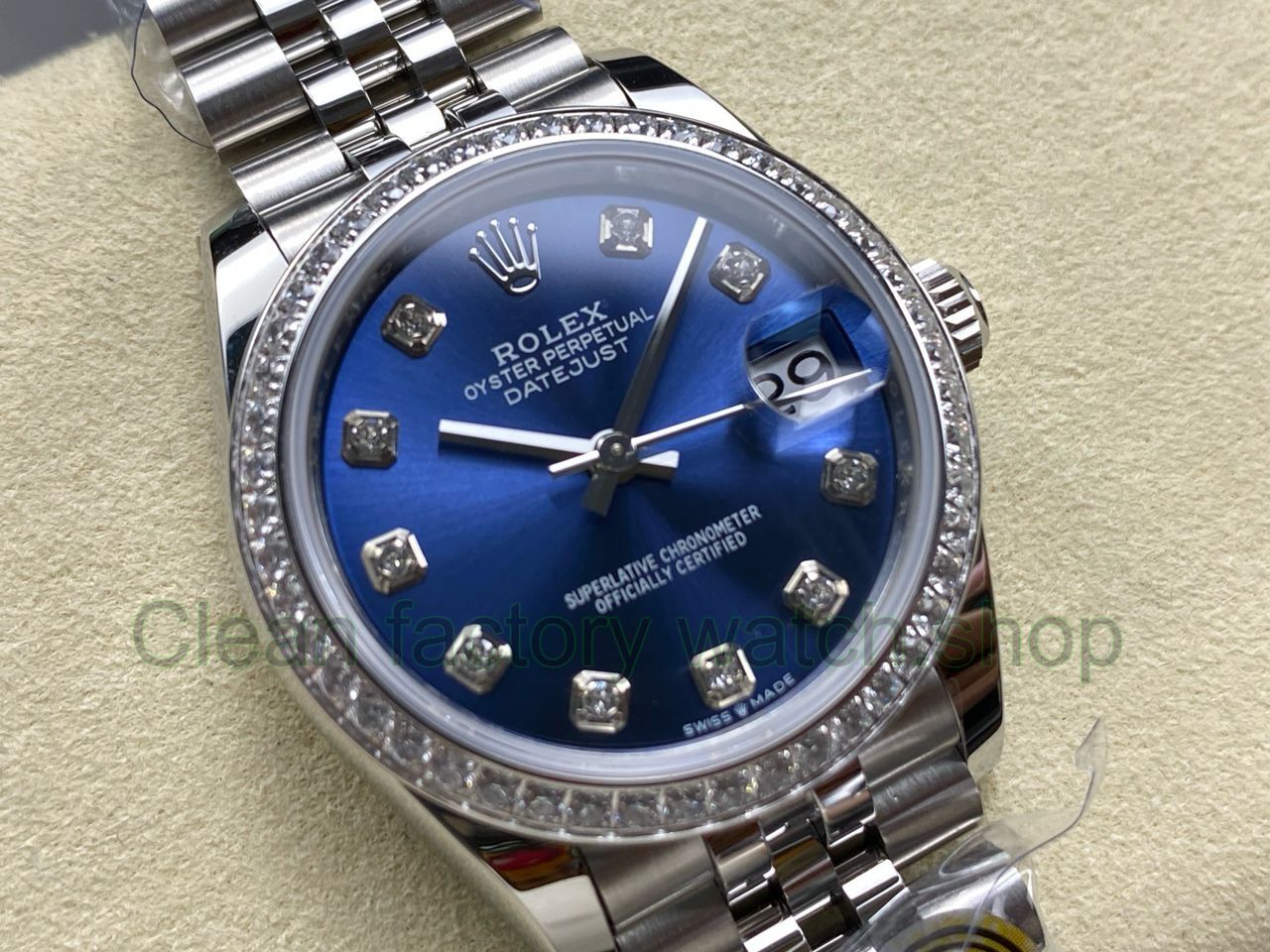 ARF Factory Counterweight Rolex Datejust Jubilee 278384RBR 31mm Diamond Bezel Blue Dial Jubilee (9) ARF Factory Counterweight Rolex Datejust Jubilee 278384RBR 31mm Diamond Bezel Blue Dial Jubilee (9)