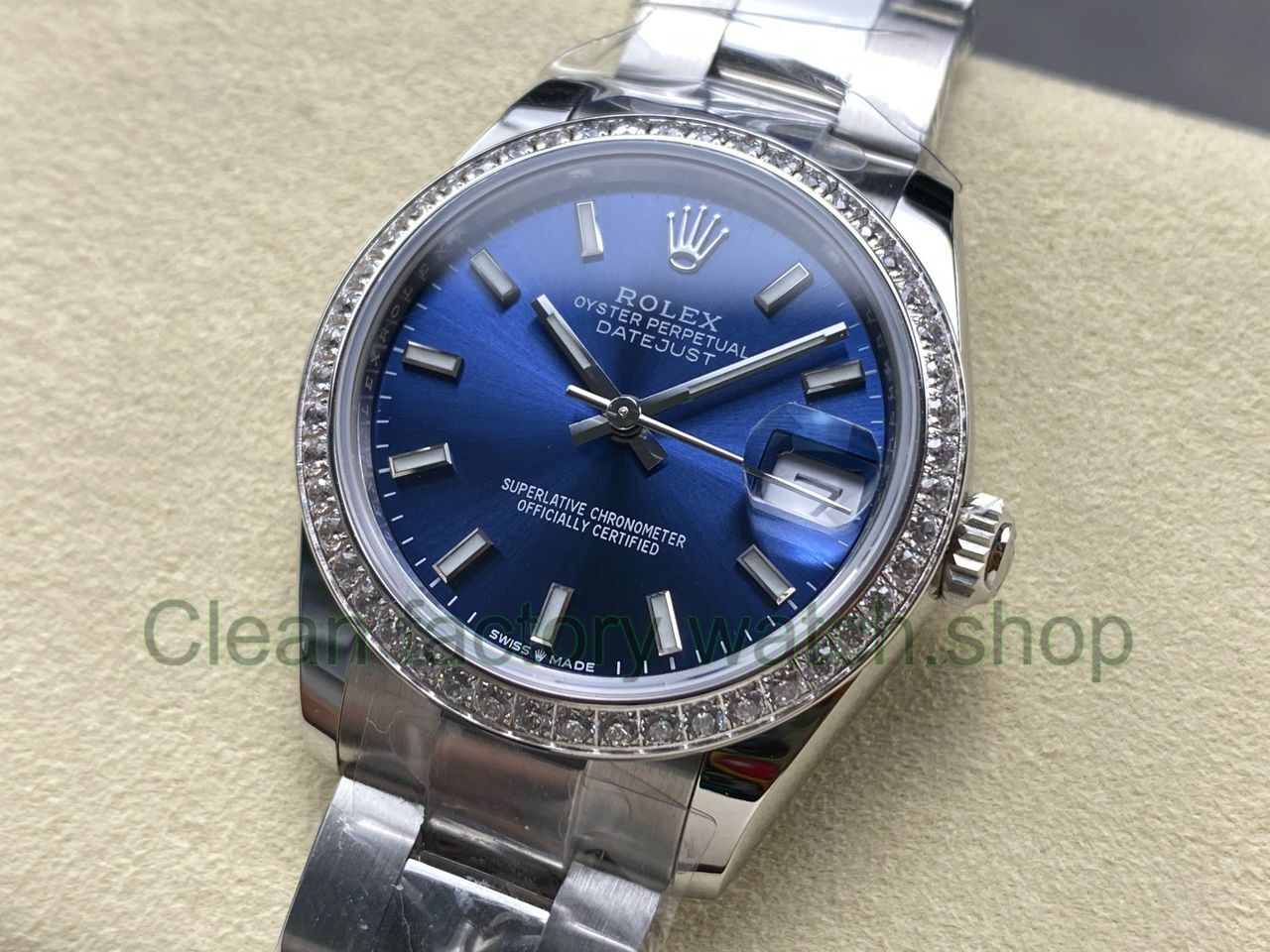 ARF Factory Counterweight Rolex Datejust Oyster 278384RBR 31mm Diamond Bezel Blue Dial (13) ARF Factory Counterweight Rolex Datejust Oyster 278384RBR 31mm Diamond Bezel Blue Dial (13)