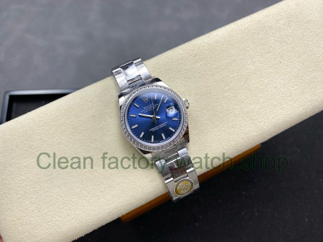 ARF Factory Counterweight Rolex Datejust Oyster 278384RBR 31mm Diamond Bezel Blue Dial (16) ARF Factory Counterweight Rolex Datejust Oyster 278384RBR 31mm Diamond Bezel Blue Dial (16)