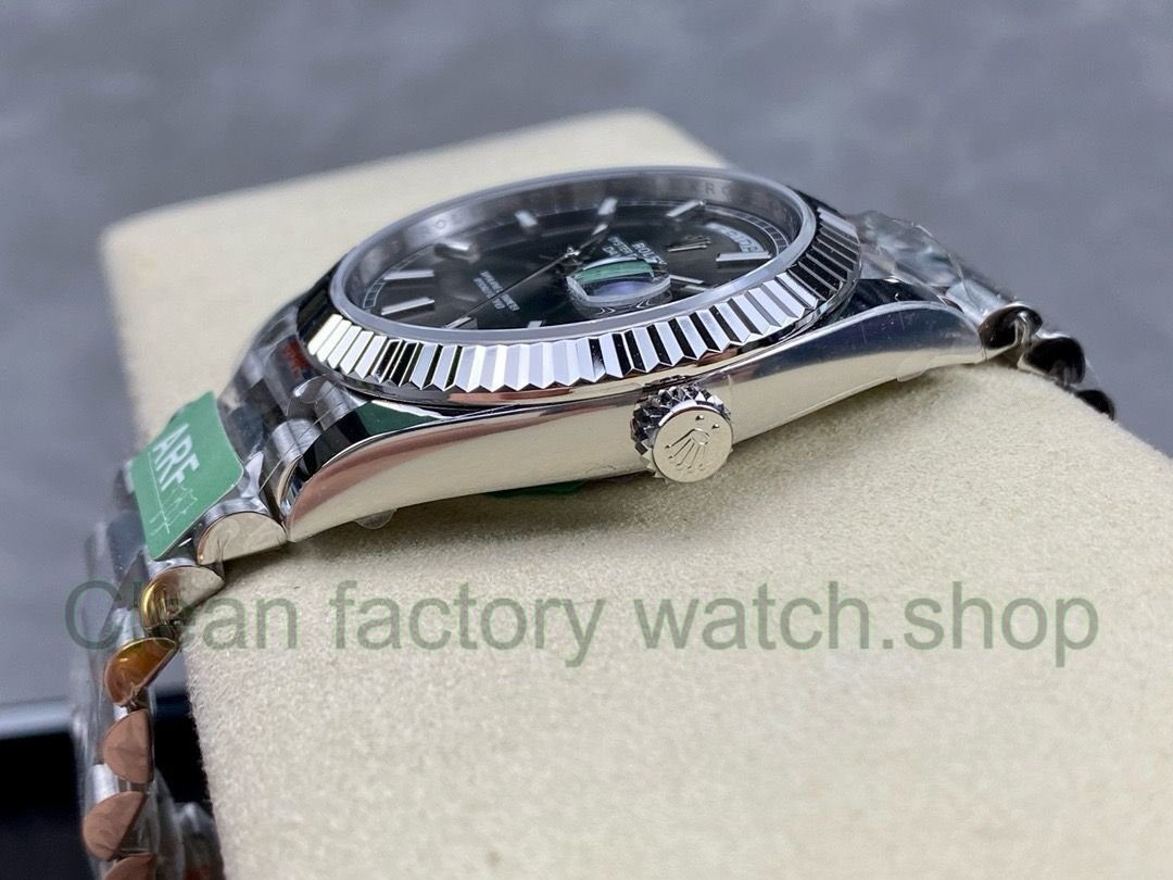 ARF Factory Counterweight Rolex Day-Date 228239-0060 40mm White Gold Grey Dial (8) ARF Factory Counterweight Rolex Day-Date 228239-0060 40mm White Gold Grey Dial (8)
